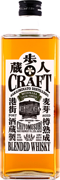 Виски Chiyomusubi Mizunara Cask Finish Blended Whiskey, 0.7 л