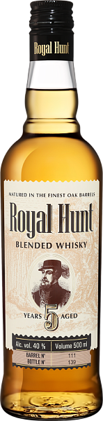 Виски Royal Hunt Blended Whisky 5 y.o., 0.5 л в Нижнем Новгороде