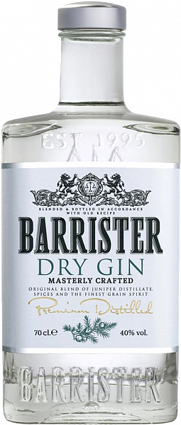 Barrister Dry Gin, 0.7 л