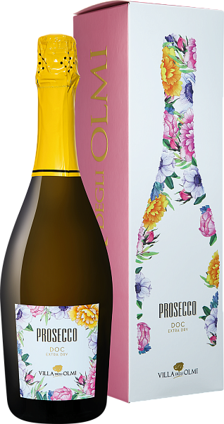 Игристое вино Prosecco DOC Spumante Extra Dry Villa degli Olmi (gift box), 0.75 л в Сочи