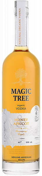Дистиллят Magic Tree Honey Apricot Vodka Aregak, 0.5 л