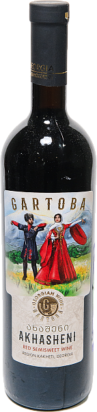 Вино Gartoba Akhasheni, 0.75 л