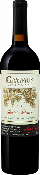 Вино Cabernet Sauvignon Special Selection Napa Valley AVA Caymus Vineyards, 0.75 л