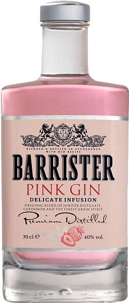 Джин Barrister Pink Gin, 0.7 л в Саратове