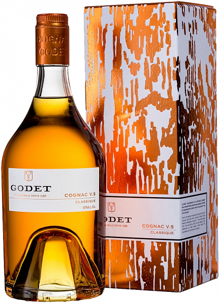 Коньяк Godet Cognac VS Classique (gift box), 0.7 л