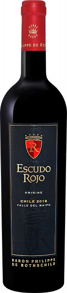 Вино Escudo Rojo Origine Maipo Valley DO Baron Philippe de Rothschild, 0.75 л