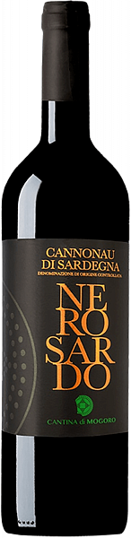 Nero Sardo Cannonau di Sardegna DOC Cantina di Mogoro, 0.75 л