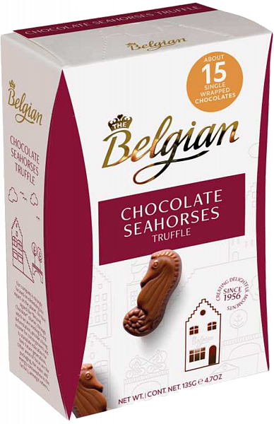 The Belgian Chocolate Seahorses Trufle, 0.135 л