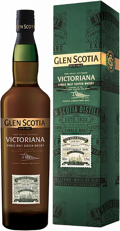 Глен Скоша Викториана односолодовый шотландский виски в подарочной упаковке 0.7 л
