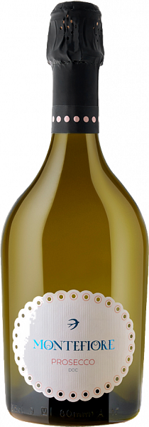 Игристое вино брют Montefiore Prosecco DOC Vinicola Decordi , 0.75 л