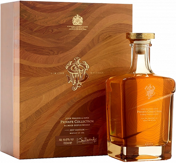 Виски John Walker & Son's Private Collection 2016 Blended Scotch Whisky (gift box), 0.7 л