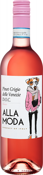 Alla Moda Pinot Grigio Delle Venezie DOC San Matteo, 0.75 л