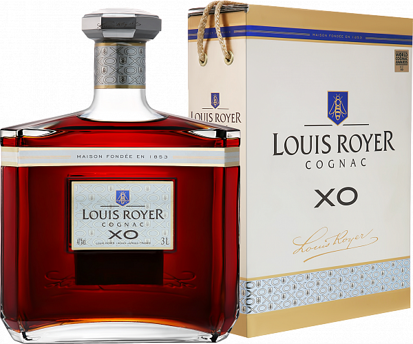 Коньяк Louis Royer Cognac XO (gift box), 3 л