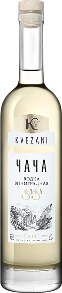 Kvezani Chacha Gold Bacchus, 0.5 л